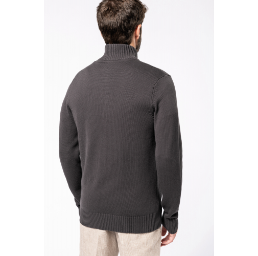 Chaqueta de punto con cremallera