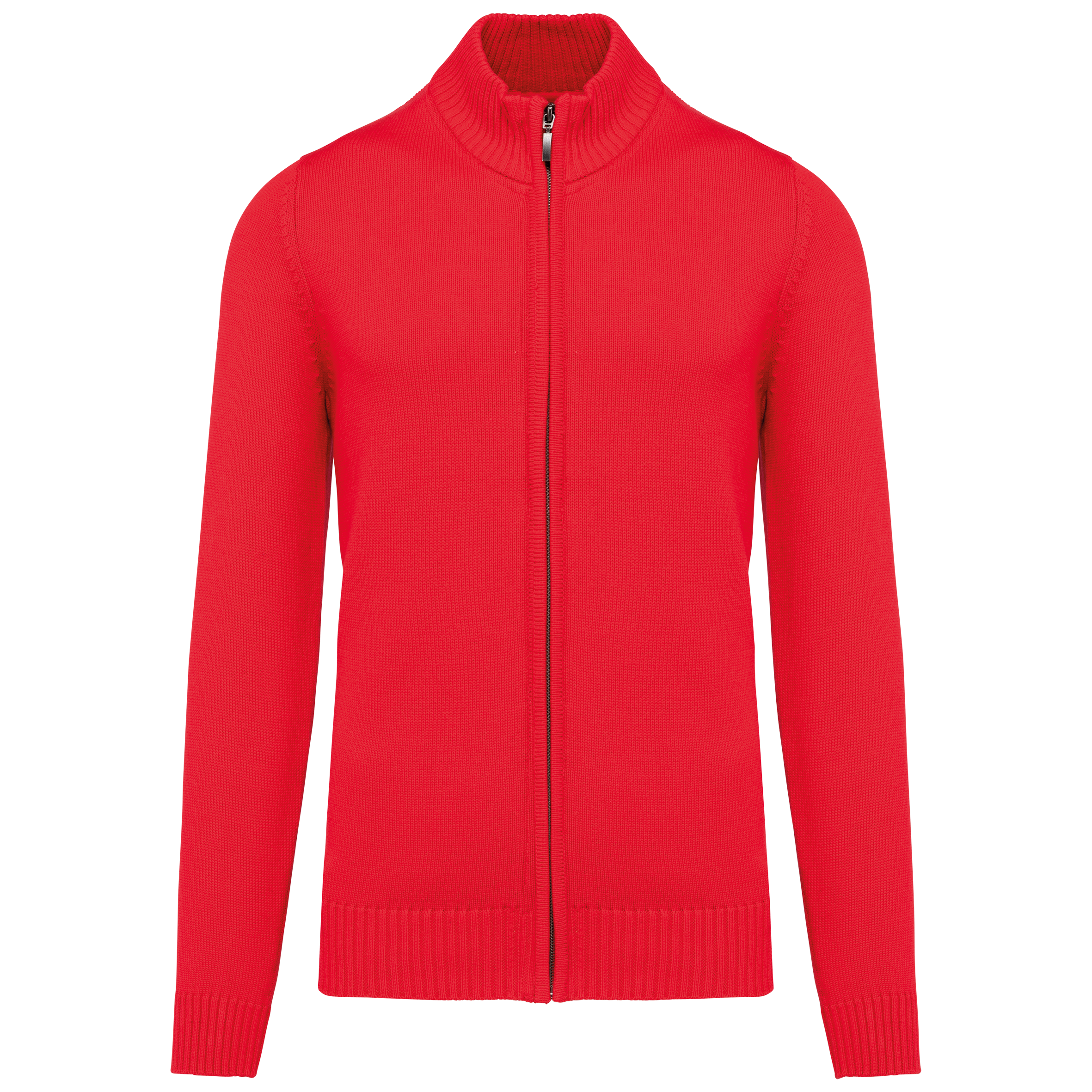 Chaqueta de punto con cremallera