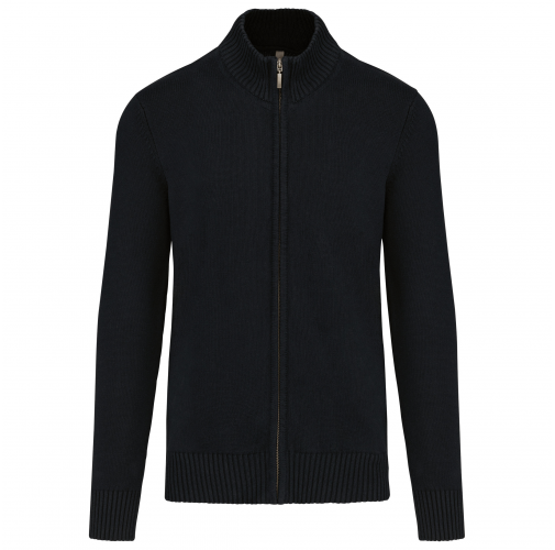 Chaqueta de punto con cremallera