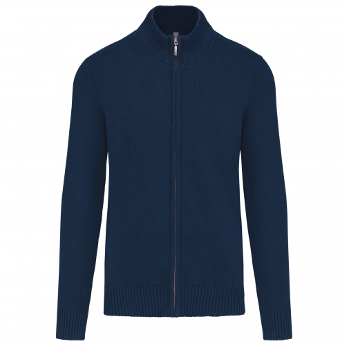 Chaqueta de punto con cremallera