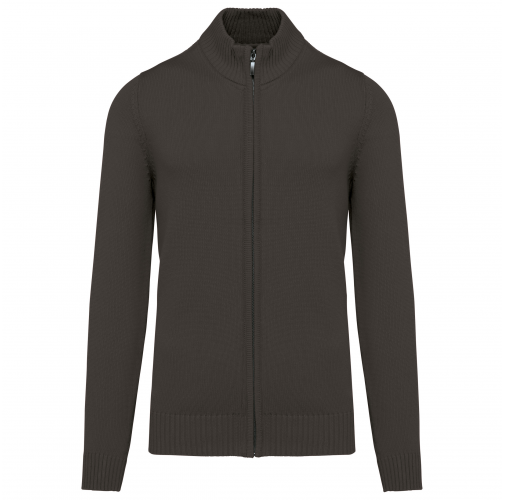 Chaqueta de punto con cremallera