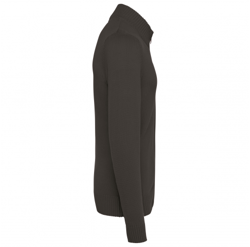 Chaqueta de punto con cremallera
