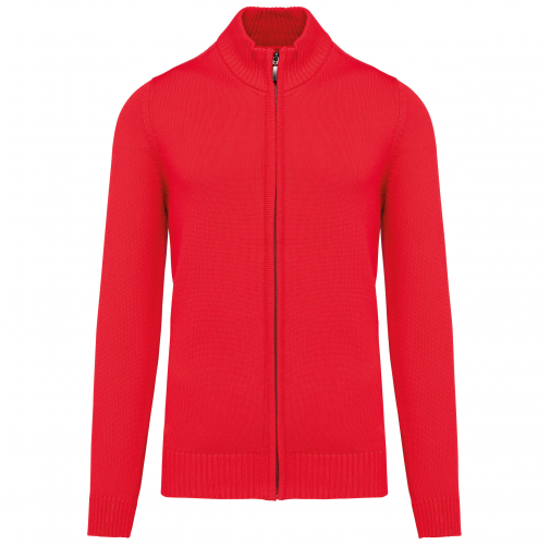 Chaqueta de punto con cremallera