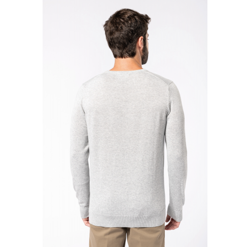 Jersey cuello de pico ecorresponsable hombre