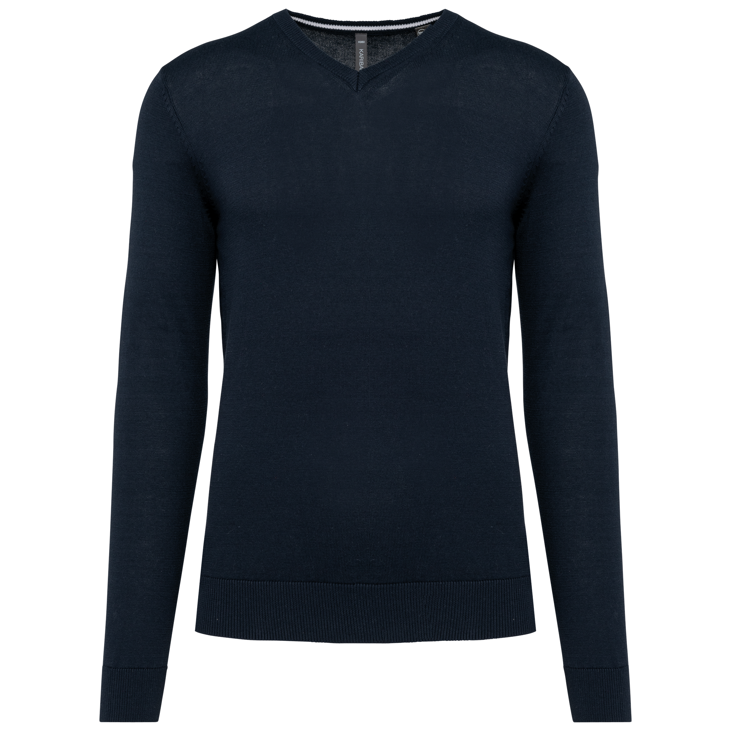 Jersey cuello de pico ecorresponsable hombre