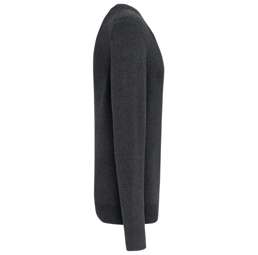 black heather Jersey premium cuello de pico