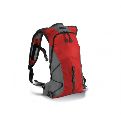 red / dark grey Mochila portabebidas