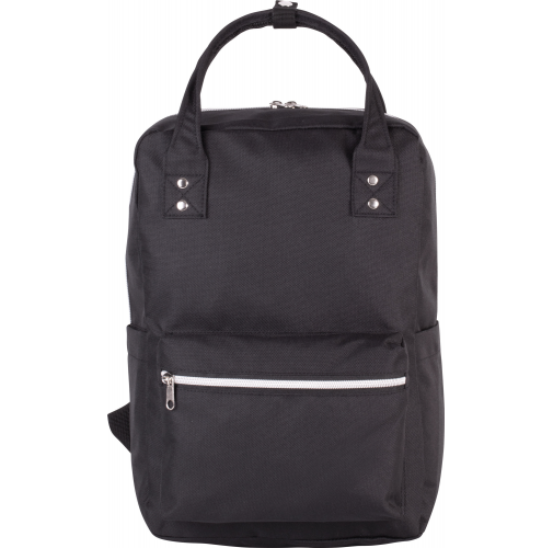 black Mochila de estilo urbano