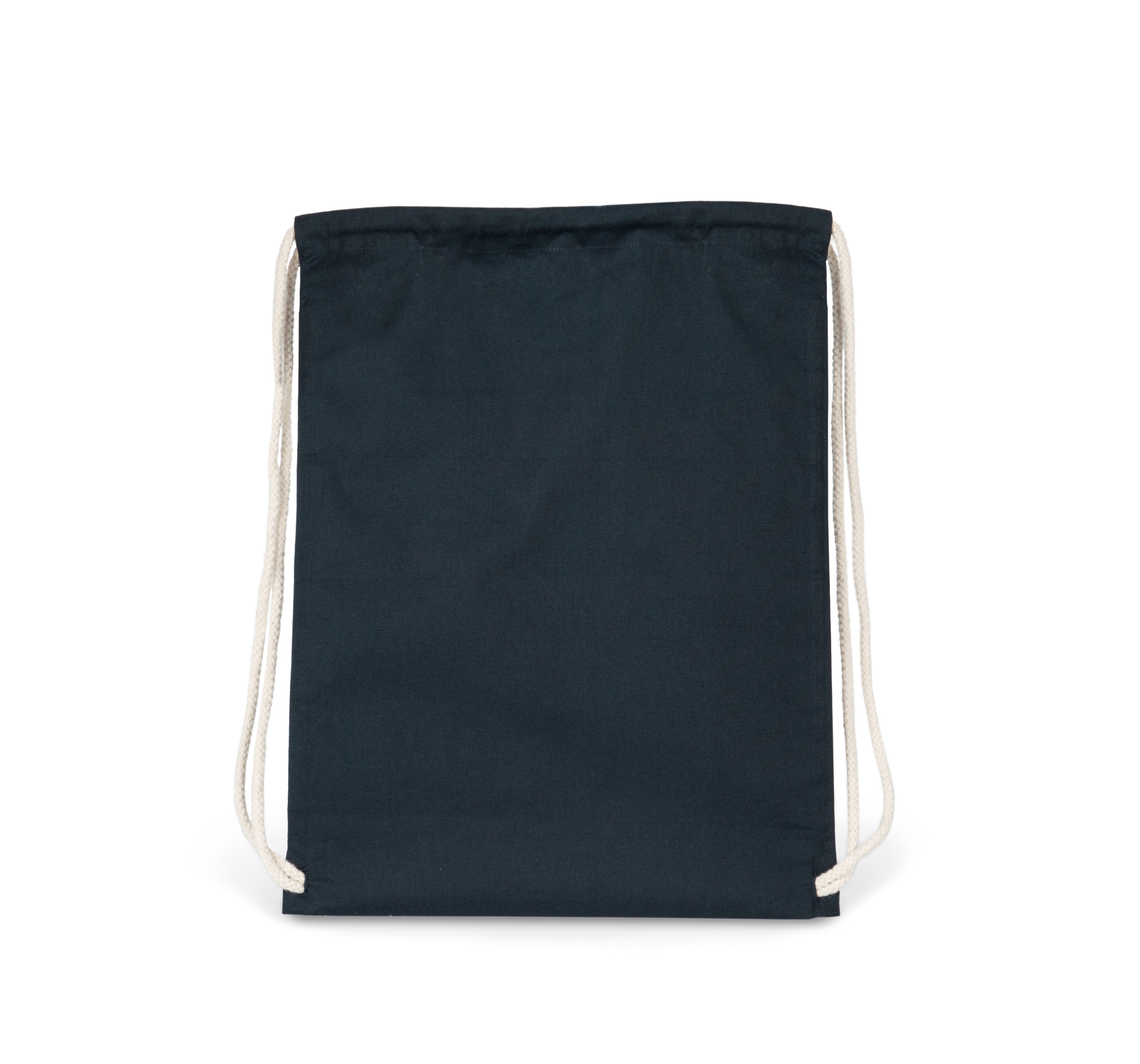 Mochila de algodón orgánico con cordones