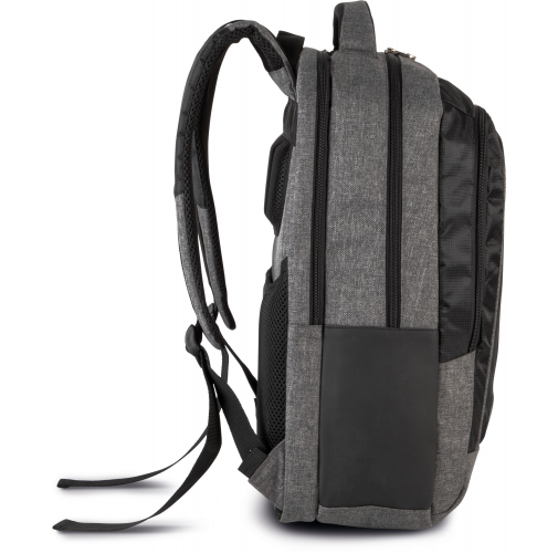 dark grey heather / black Mochila Business para portátil