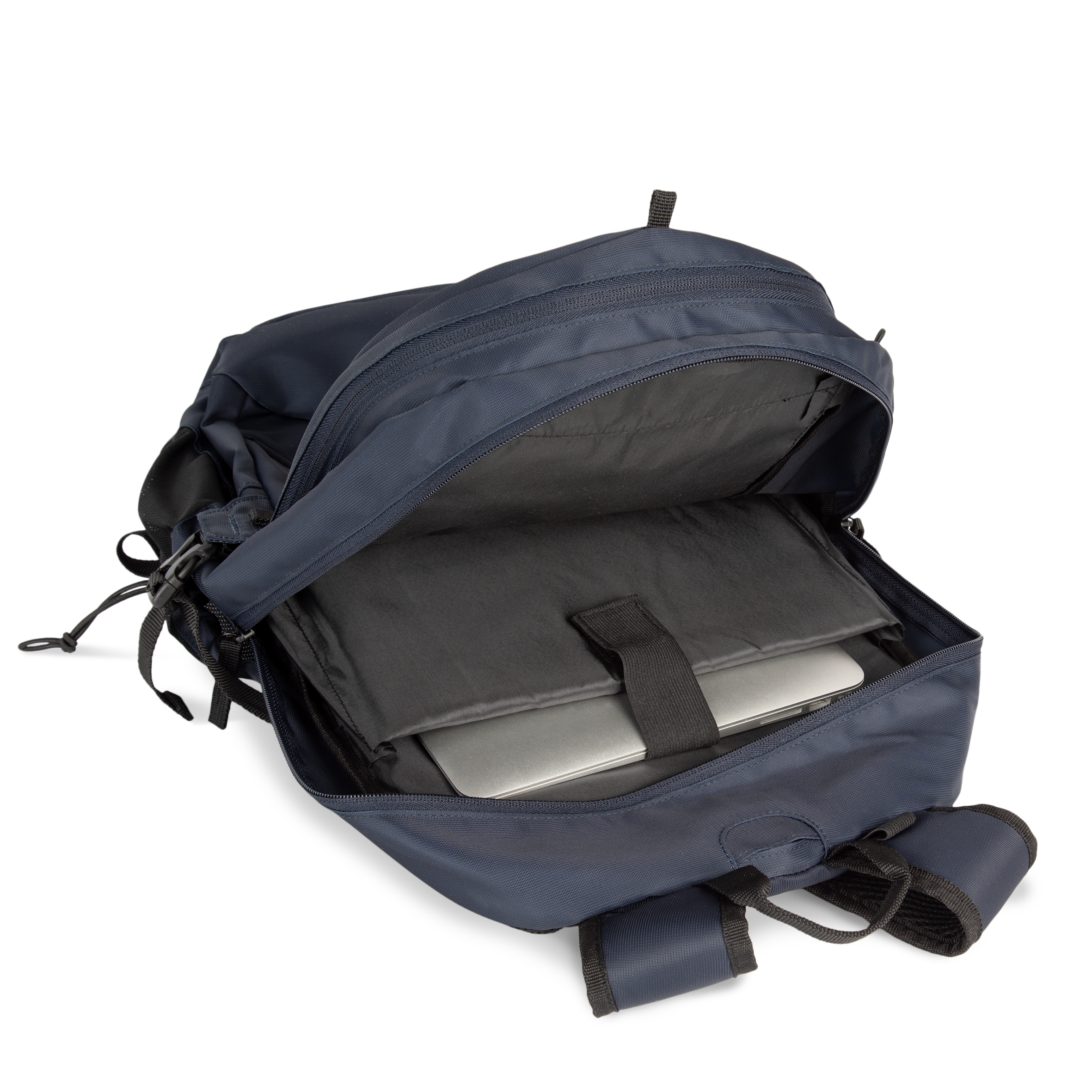 light titanium / tropical blue Mochila para ocio / aire libre con portacascos