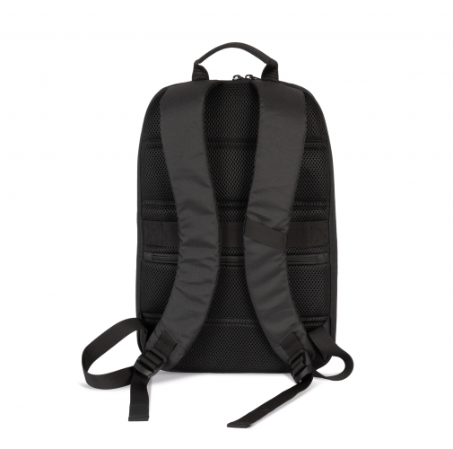 black Mochila de trabajo portaordenador reciclado