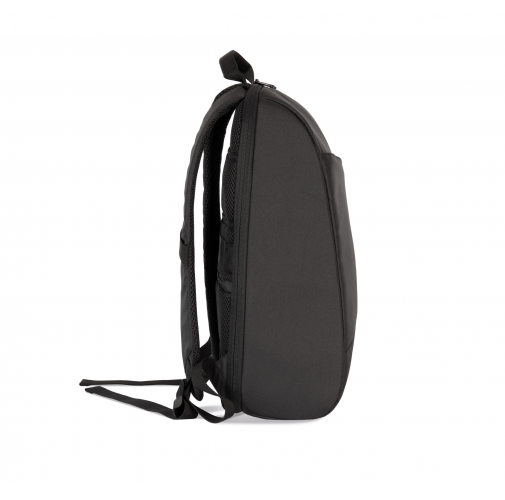 black Mochila de trabajo portaordenador reciclado