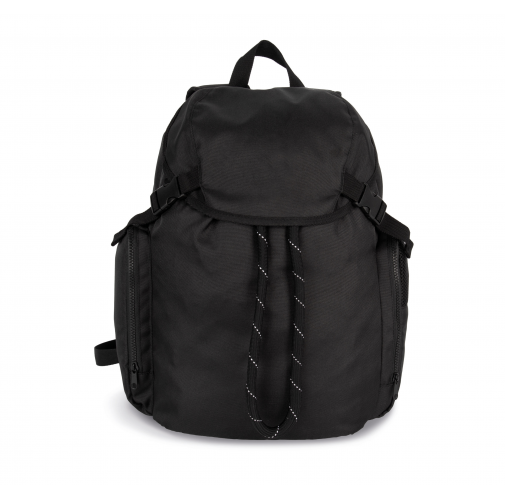 black Mochila deportiva reciclada, lifestyle, urbano