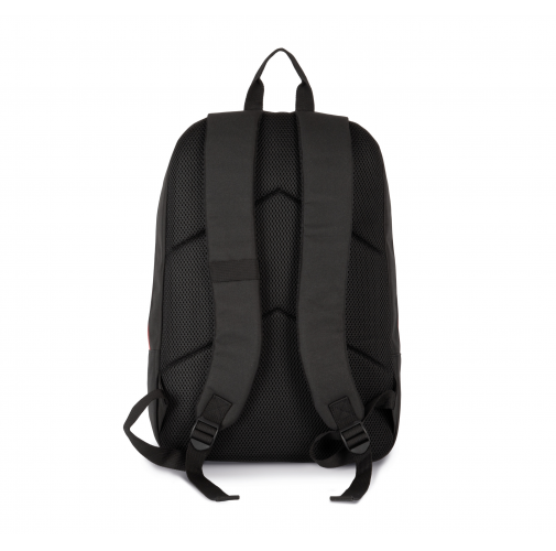 Mochila con cierres rápidos a contraste