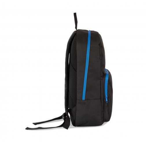 Mochila con cierres rápidos a contraste