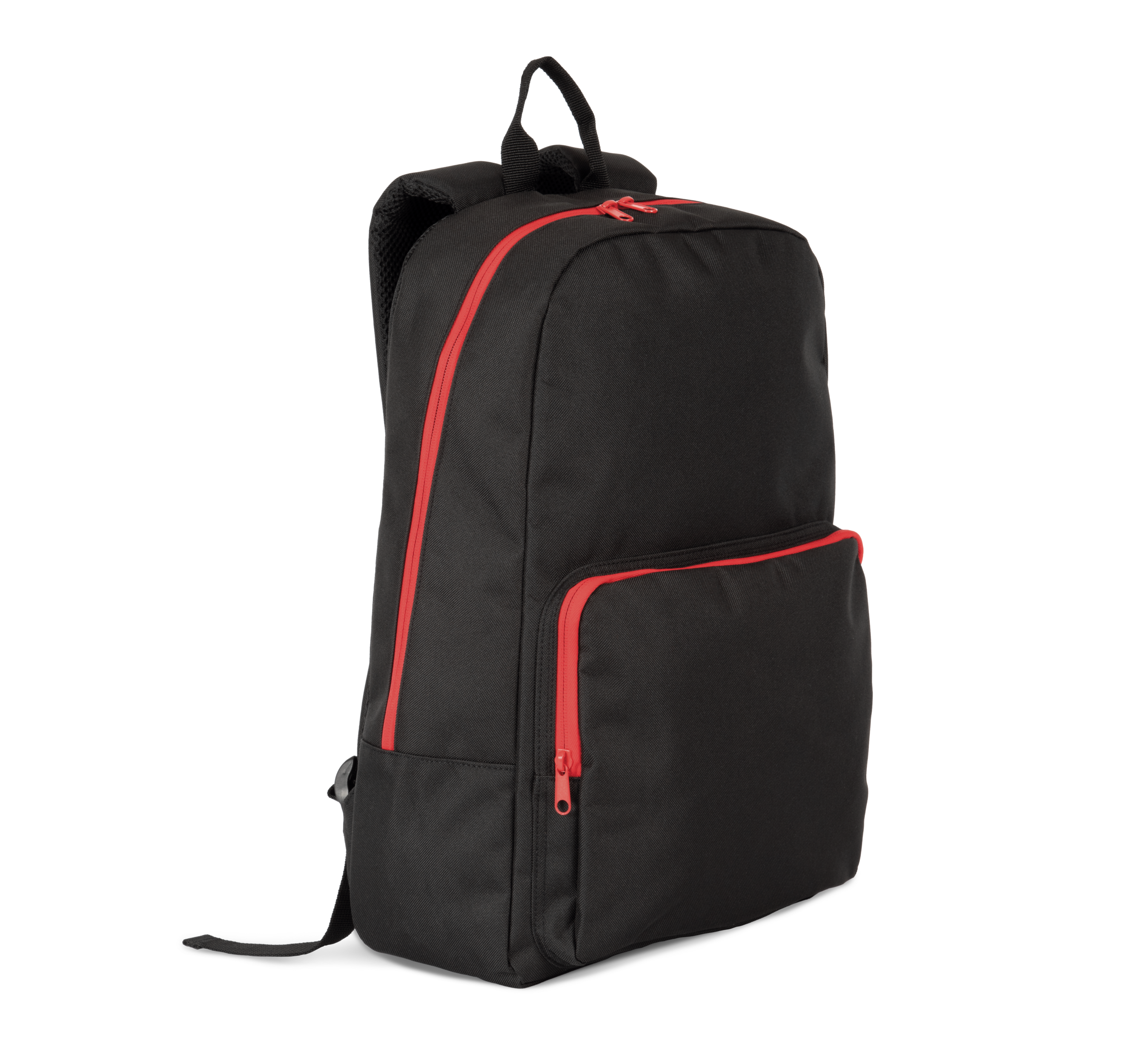 Mochila con cierres rápidos a contraste