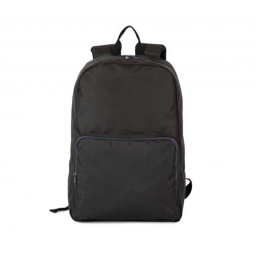black / navy Mochila con cierres rápidos a contraste