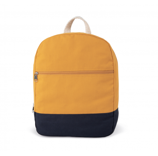 cumin yellow / navy Mochila básica de algodón