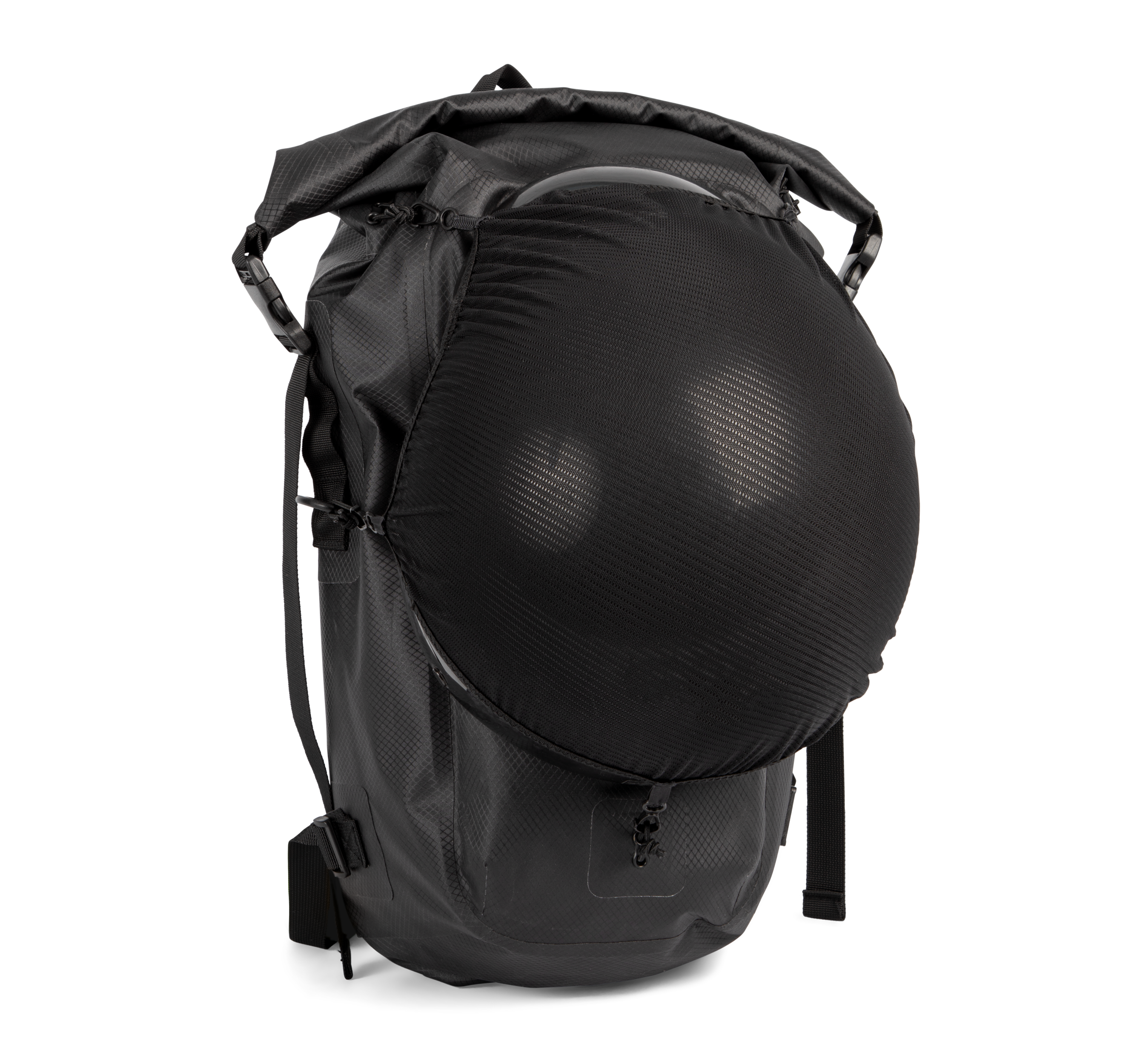 Mochila impermeable con compartimento para el casco