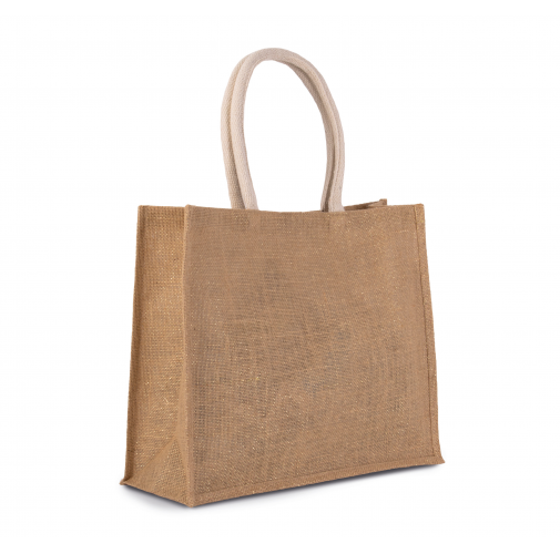 natural / gold Bolsa de playa en yute