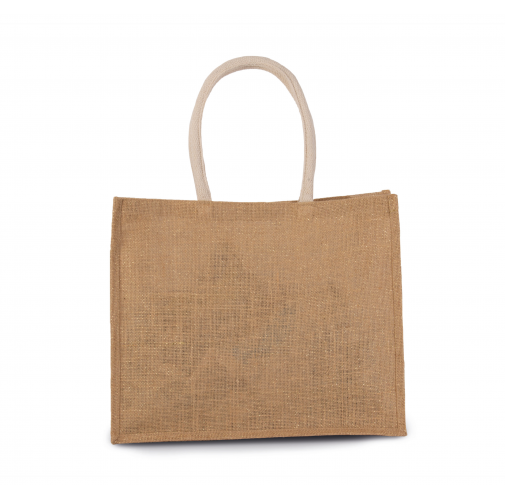 natural / gold Bolsa de playa en yute