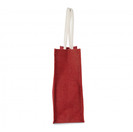 red clay Bolsa de playa en yute
