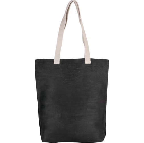 black Bolsa shopper de juco