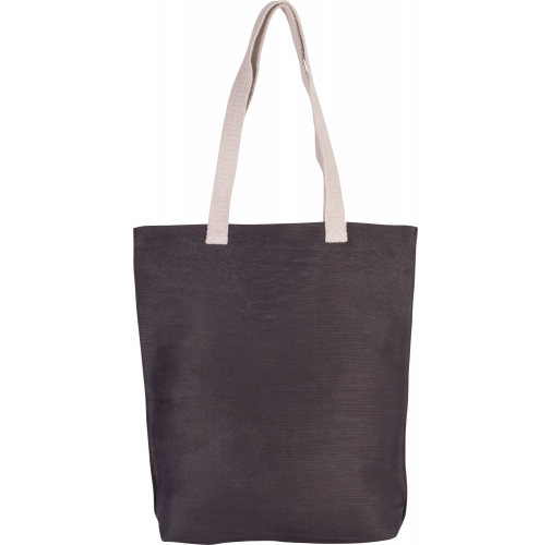 dark grey Bolsa shopper de juco