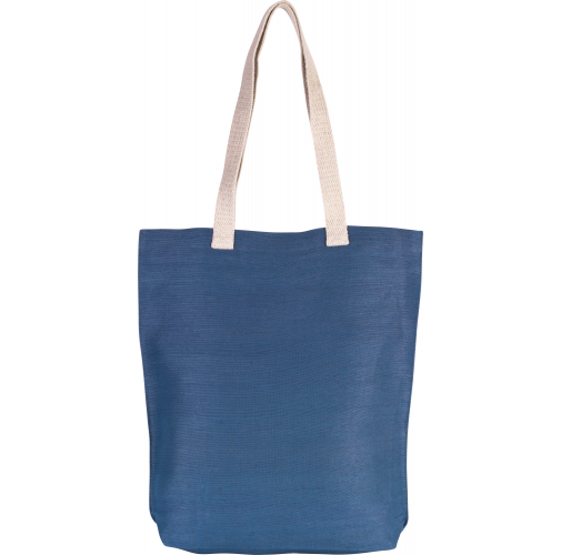 dusty blue Bolsa shopper de juco