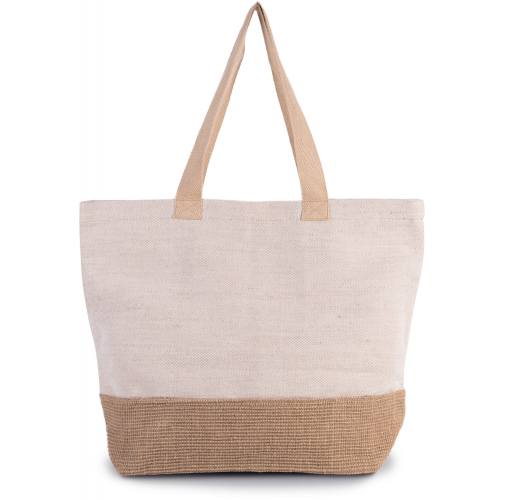 Bolsa shopper rústica de juco