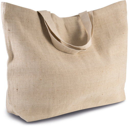 rustic natural Bolsa shopper rústica de juco - grande