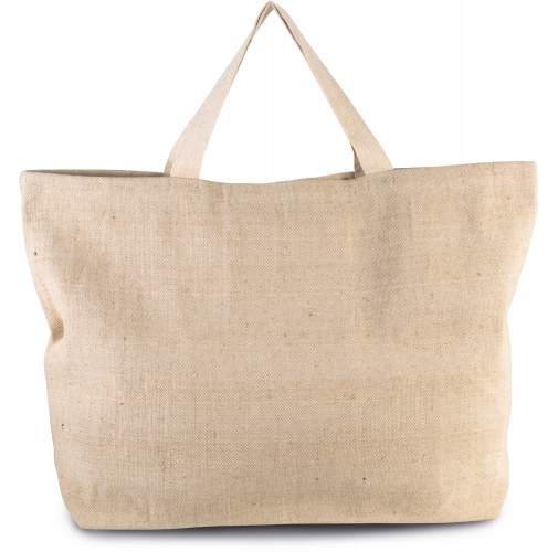 rustic natural Bolsa shopper rústica de juco - grande