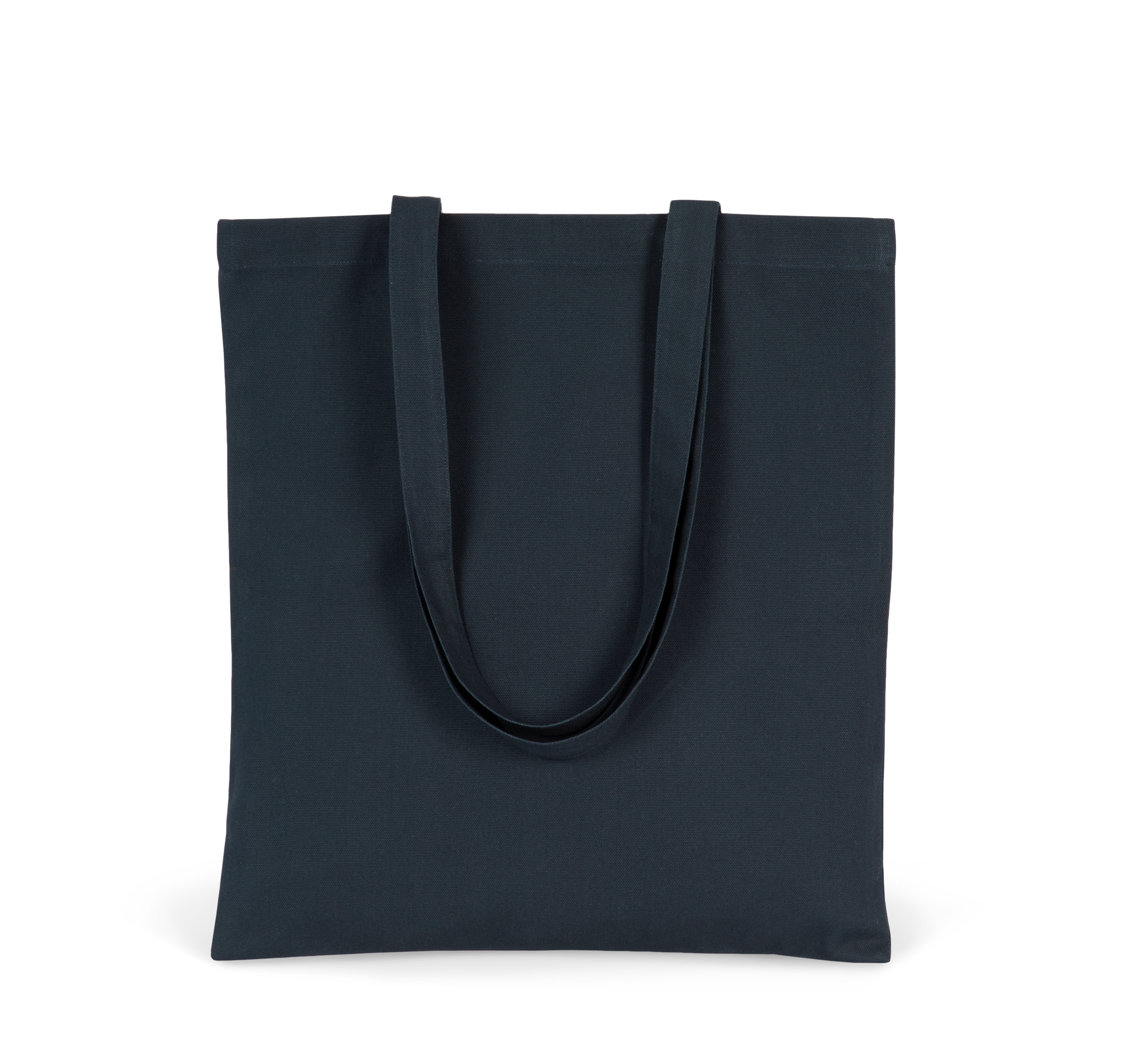 black Bolsa shopper clásica de algodón orgánico