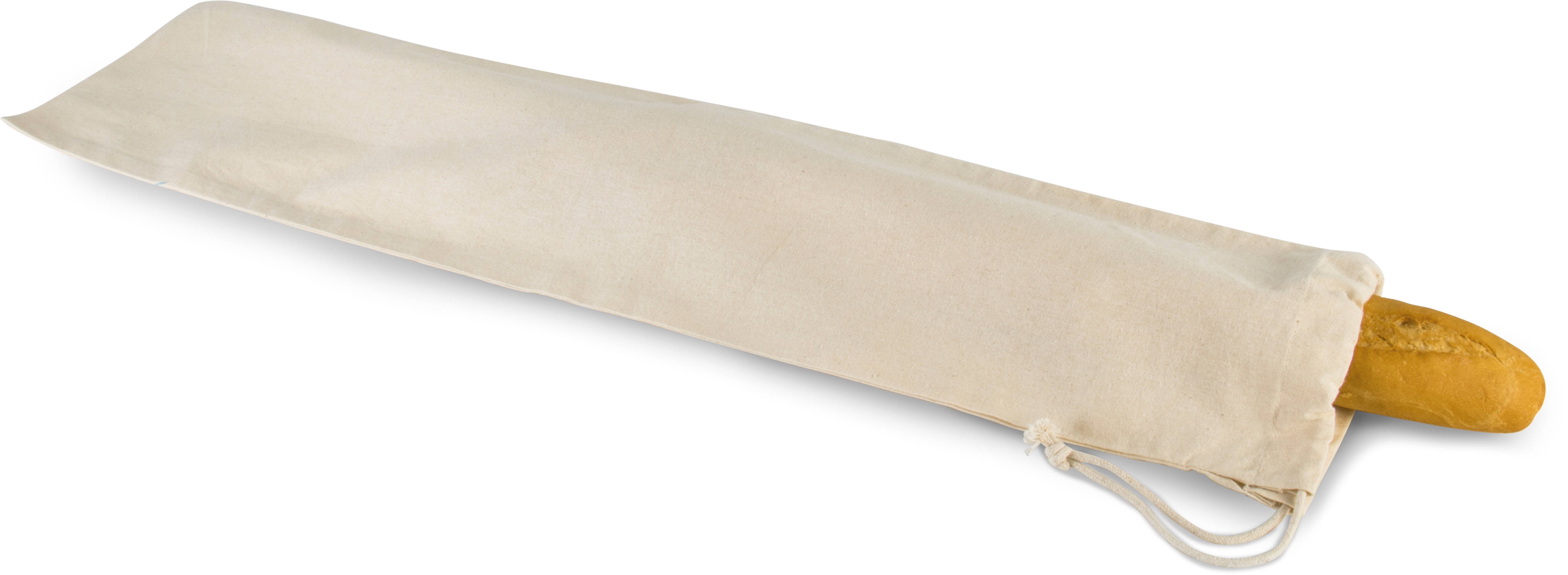 natural Bolsa para la baguette de algodón orgánico