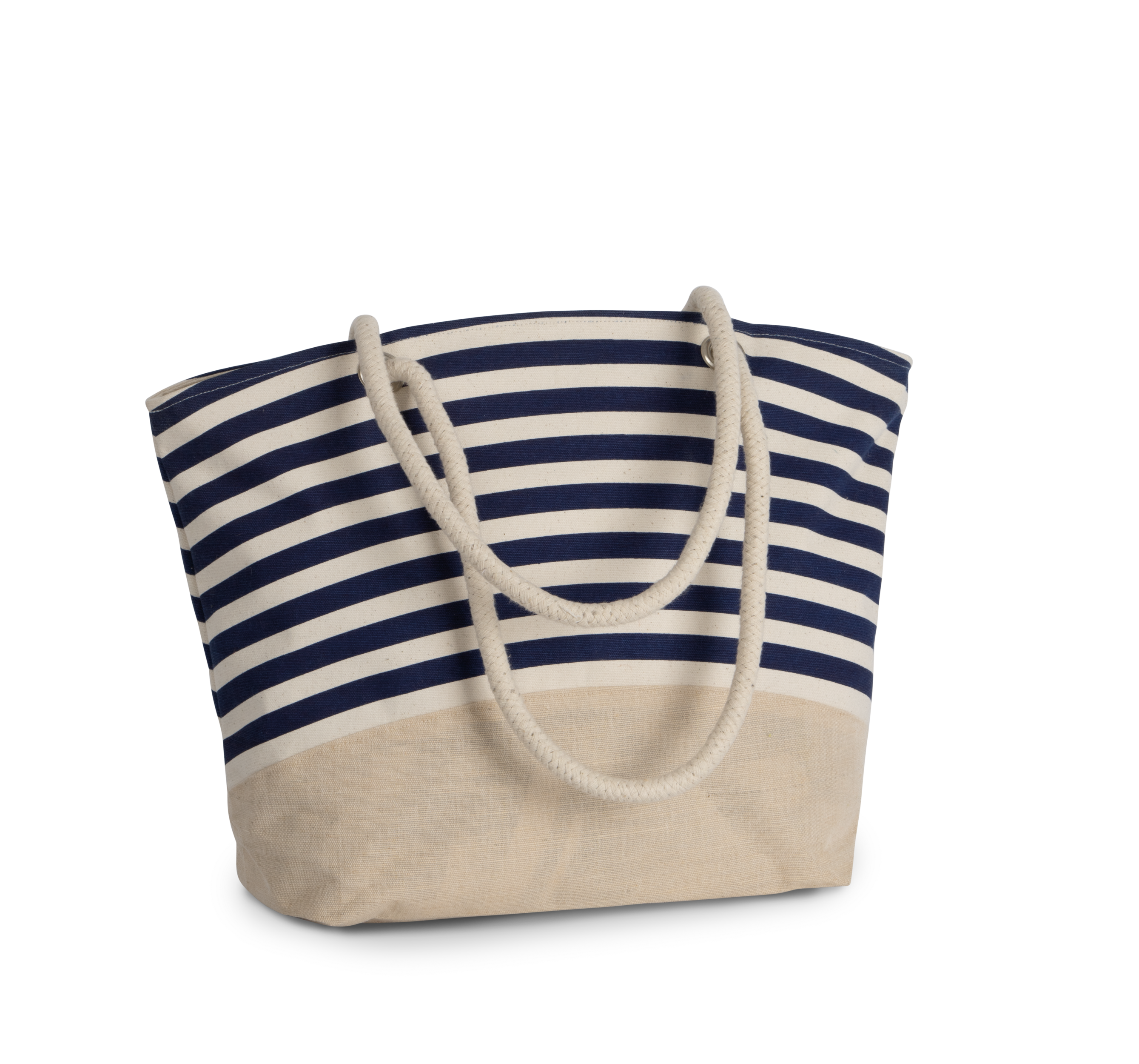 Bolsa shopper de yute estilo Marinero