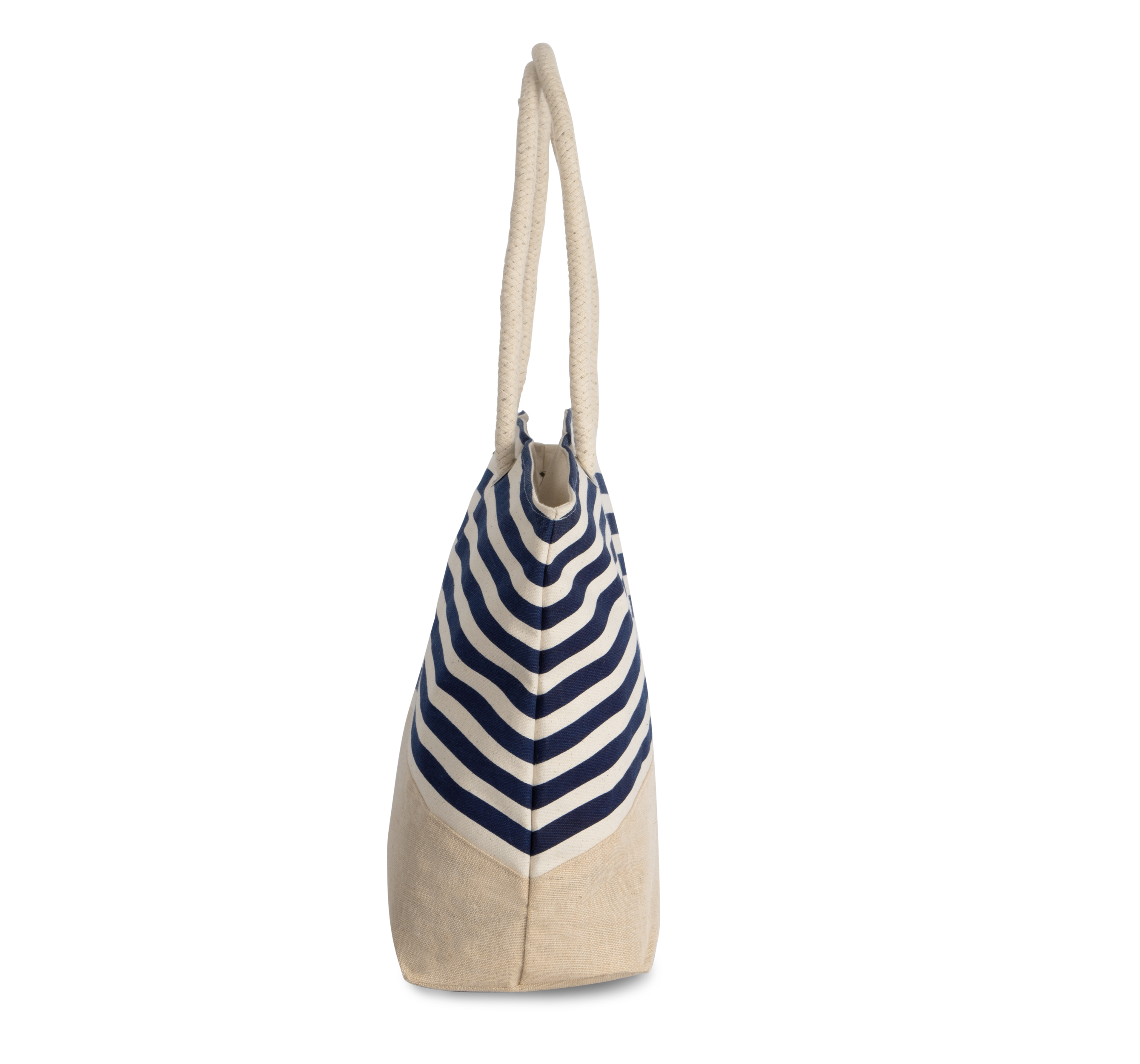 Bolsa shopper de yute estilo Marinero