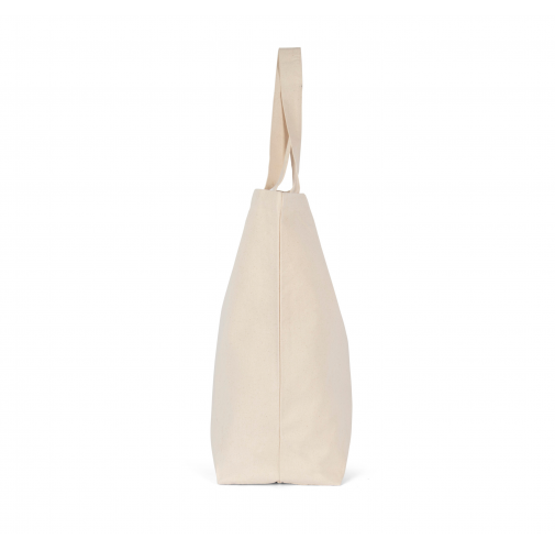 natural Bolsa shopper de fuelle, disponibles en distintos tamaños