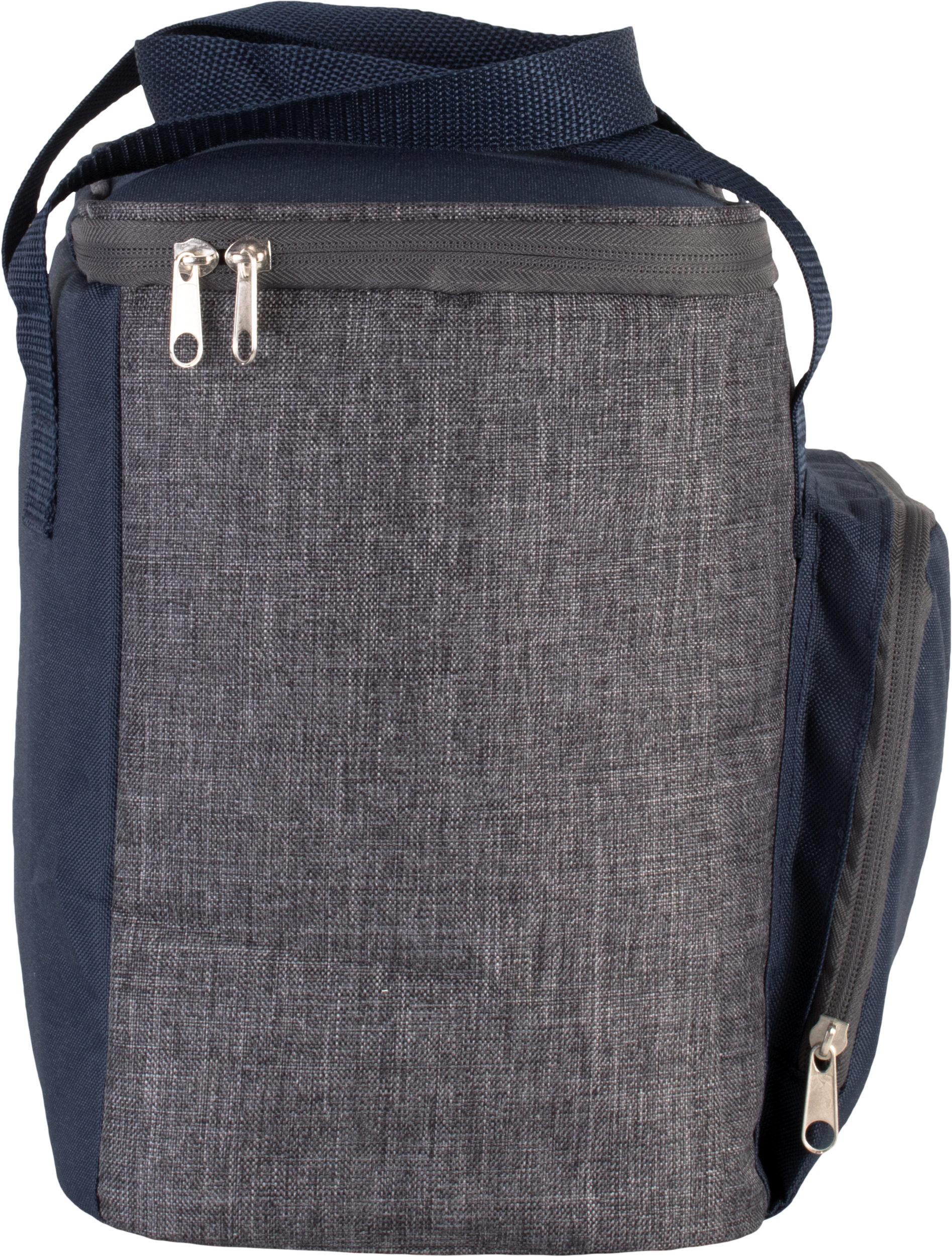 Bolsa isotérmica con bolsillo con cremallera