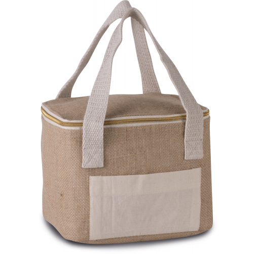Bolsa isotérmica de yute - modelo pequeño