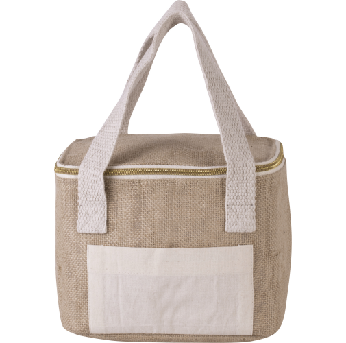 Bolsa isotérmica de yute - modelo pequeño