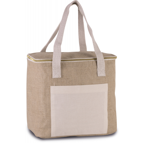 Bolsa isotérmica de yute - modelo mediano