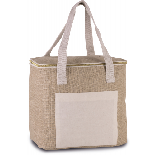 Bolsa isotérmica de yute - modelo mediano