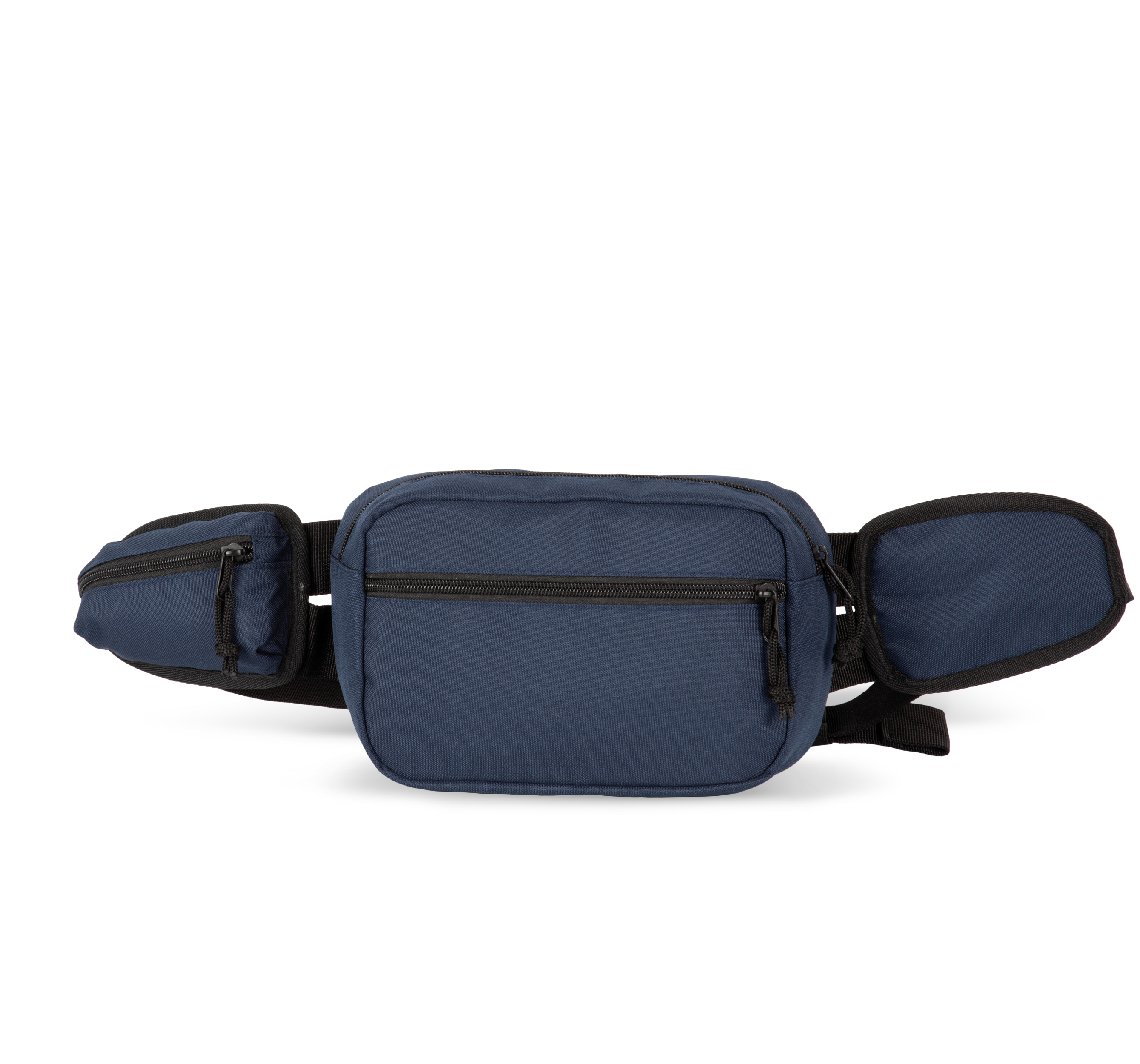 Riñonera grande reciclada con bolsillo lateral