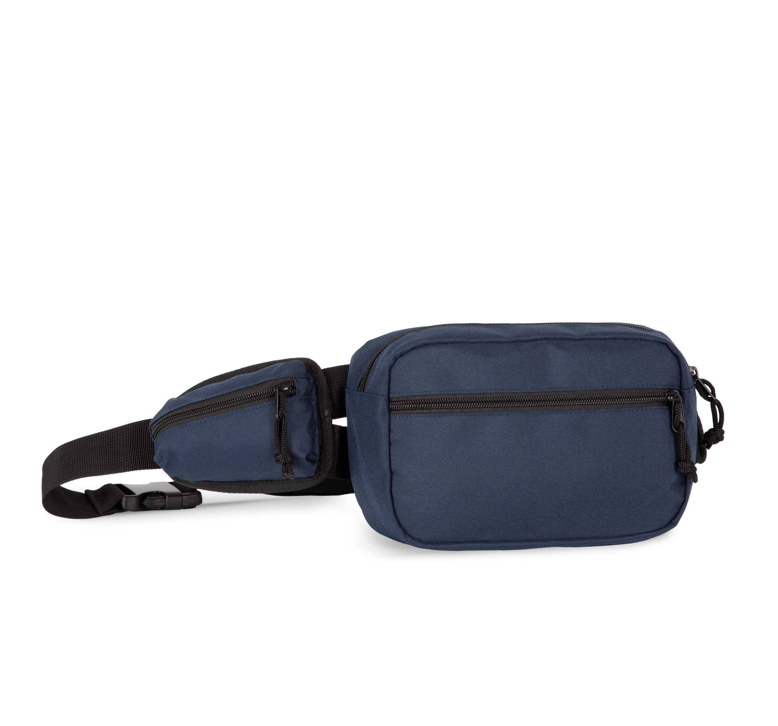 Riñonera grande reciclada con bolsillo lateral