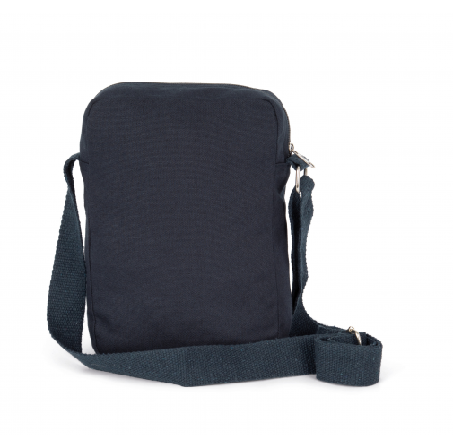 navy Bandolera de algodón