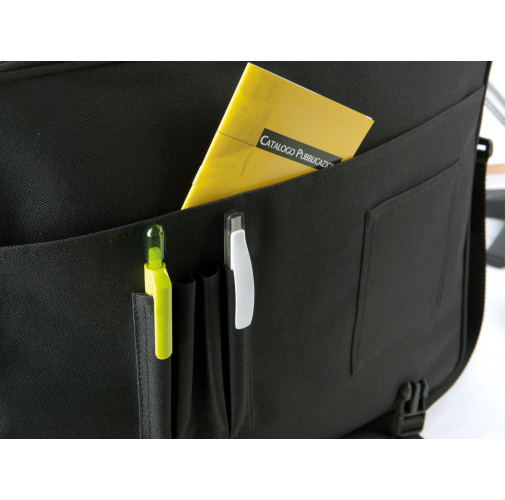 Bolsa porta documentos con solapa