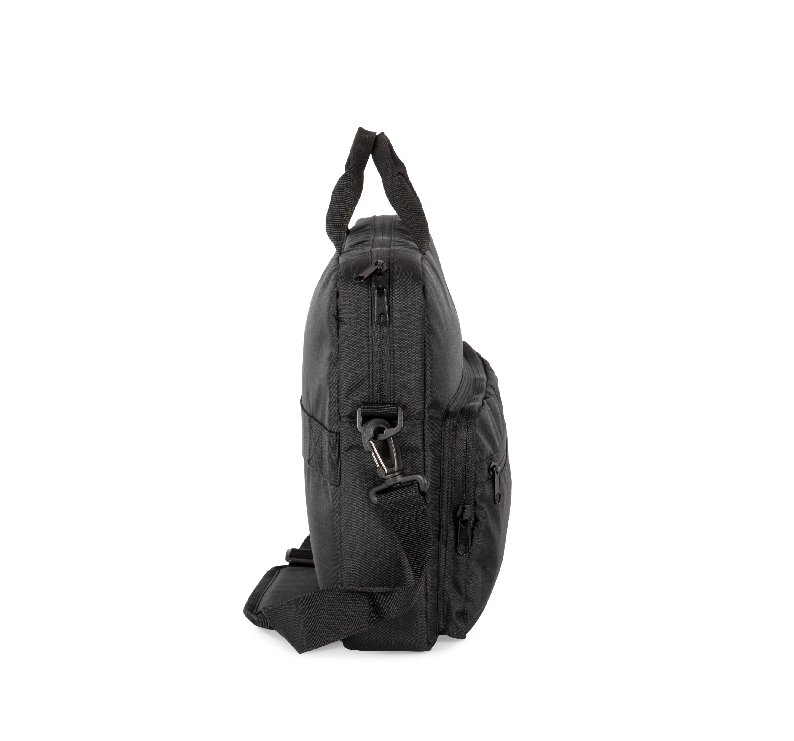 black Bolsa de trabajo para ordenador reciclada