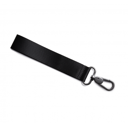 black Cinta de personalizacion con gancho