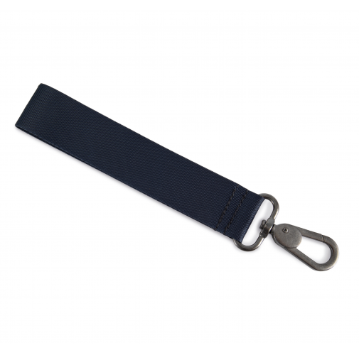 navy Cinta de personalizacion con gancho